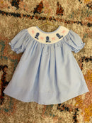 Boogie Dress– Smocked Cowgirl Boot Dress