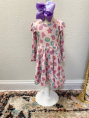 Abigail Twirl Dress | Girls Bamboo Twirl Dress | Boutique Dress | Bossier City, LA