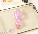 Glitter Duck Sensory Squishy – Stretchy Jelly Fidget Toy