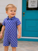 LSU Tiger Eye Polo Romper (Officially Licensed)