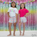 Gingham Easter Bunny Butterfly Shorts