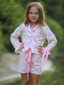 Mommy and Me Fall Thanksgiving Pumpkin  Pajama