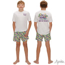 Mardi Gras Camo Billy Short