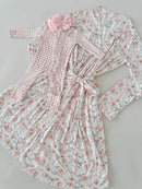 Rosy Mommy Robe– Women’s Bamboo Maternity & Postpartum Robe