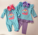 Carousel Girls Ruffle Tunic & Leggings Set