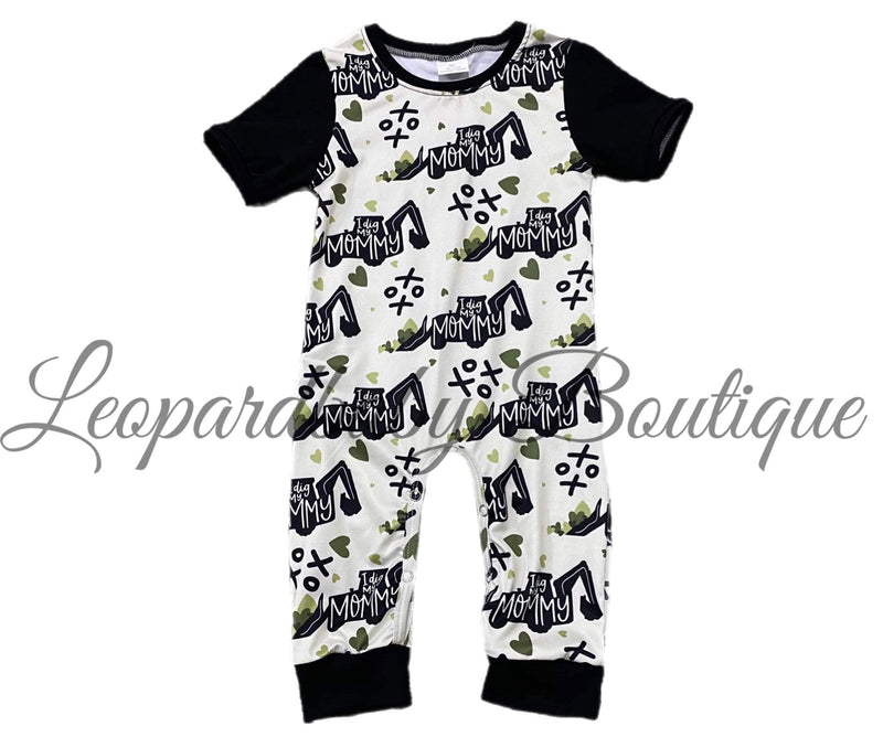 I dig my mommy boy romper