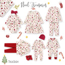 Bamboo Holiday Baby Zip Romper – Christmas One-Piece Pajamas