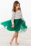 Fa la la L/S Tutu Dress