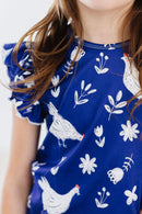 SALE Feathered Friends S/S Ruffle Tee