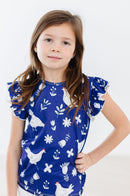 SALE Feathered Friends S/S Ruffle Tee