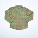 Deer Camp Plaid Pearl Snap Flannel – Boys Long Sleeve Shirt