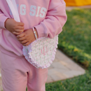 Quilted Floral Heart Purse