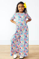 Fluttering Flowers Wide Leg Jumpsuit
