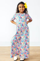 Fluttering Flowers Wide Leg Jumpsuit
