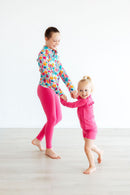 SALE Fuchsia Flash Active Legging