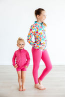 SALE Fuchsia Flash Active Legging