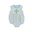 Funfetti Kids Blue Stripe Let's Golf Bubble