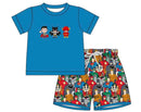 DC Heros embroidery outfits