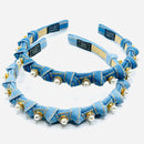 Thin Denim Headband