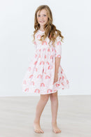SALE Fun & Flowers 3/4 Sleeve Pocket Twirl Dress