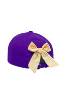 Officially Licensed Clemson Tigers Bow Baseball Hat (Youth)