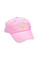Ice Cream Bow Baseball Hat (Baby/Toddler, Youth)