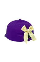 Officially Licensed LSU Tigers Bow Baseball Hat (Baby/Toddler)
