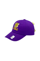 Officially Licensed LSU Tigers Bow Baseball Hat (Baby/Toddler)