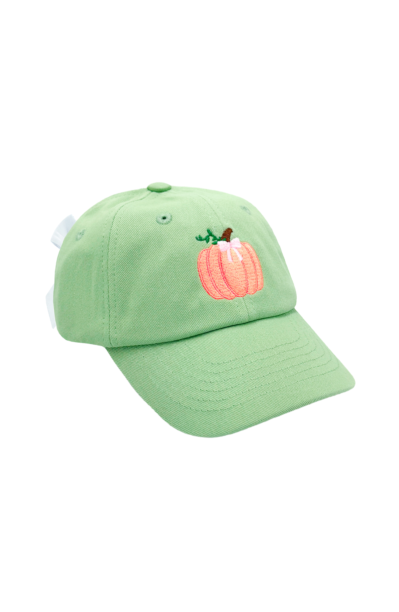 Pumpkin Bow Baseball Hat (Youth)