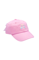Rainbow Golf Cart Bow Baseball Hat (Baby/Toddler, Youth)