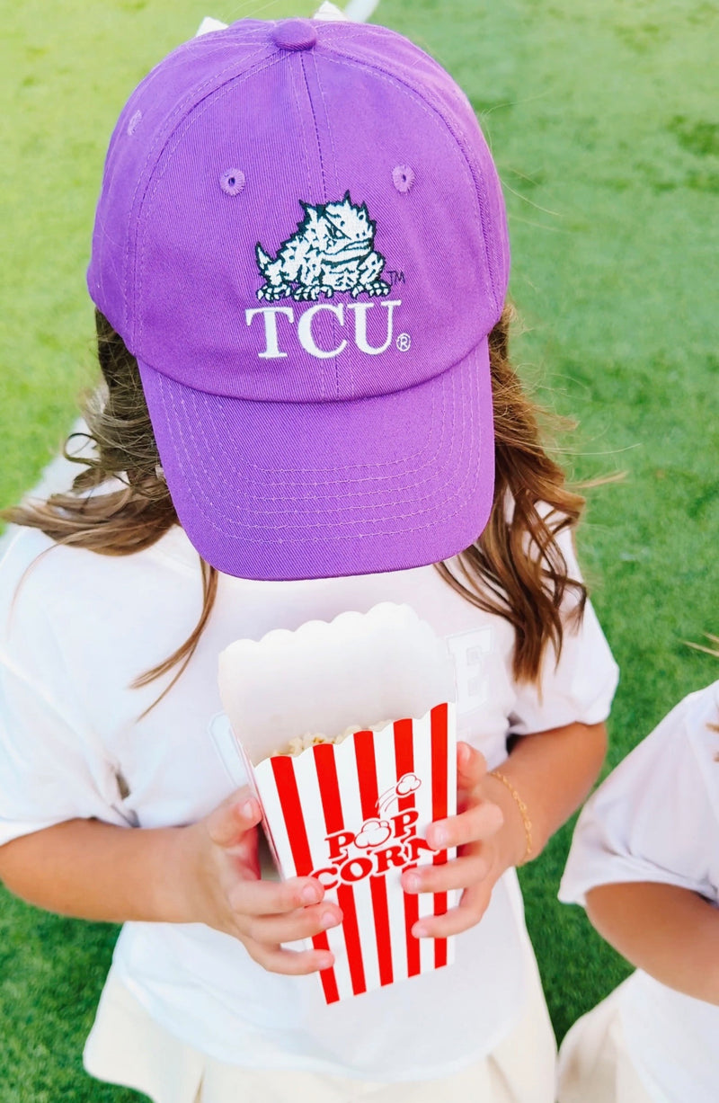 Officially Licensed TCU Bow Baseball Hat (Youth)