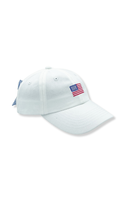 American Flag Bow Baseball Hat (Adult)