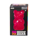 NeeDoh Gummy Bear Squishy Fidget Toy – Sensory Squeeze Stress Toy for Kids & Adults