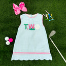 Teeing Up To Two Birthday Golf Dress
