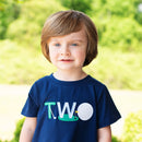 Teeing Up To Two Birthday Golf T-Shirt