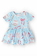 Grand Slam Glam S/S Twirl Bodysuit