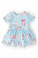 Grand Slam Glam S/S Twirl Bodysuit