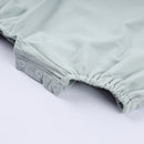 Sage cow hand smocked bubble