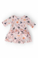 Hey Boo 3/4 Sleeve Twirl Bodysuit