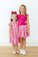 I Love You Tulip Much Ruffle Twirl Skort