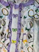 Boots and Bows Embroidered  Bubble