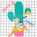 Large cactus acrylic tray