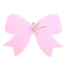 Pink bow clock