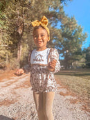 Nativity embroidery Romper