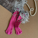 Sequin Tassle socks- Pink