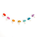 Mushroom Felt Garland