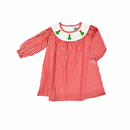 Hazel Blue Red Gingham Christmas Tree Dress