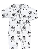 Bamboo Zip Romper | Cool Santa