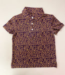 Purple & Gold Tiger Print Boys Dri-Fit Polo Shirt – LSU Game Day Outfit