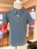Boys Baseball Print Dri-Fit Polo Shirt – Game Day & Team Spirit Outfit